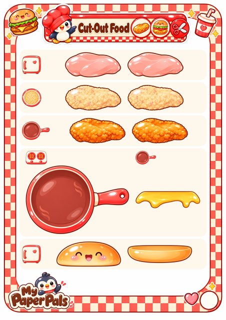 Cut-out food page one